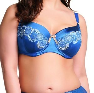 Elomi paloma bra blue 46f